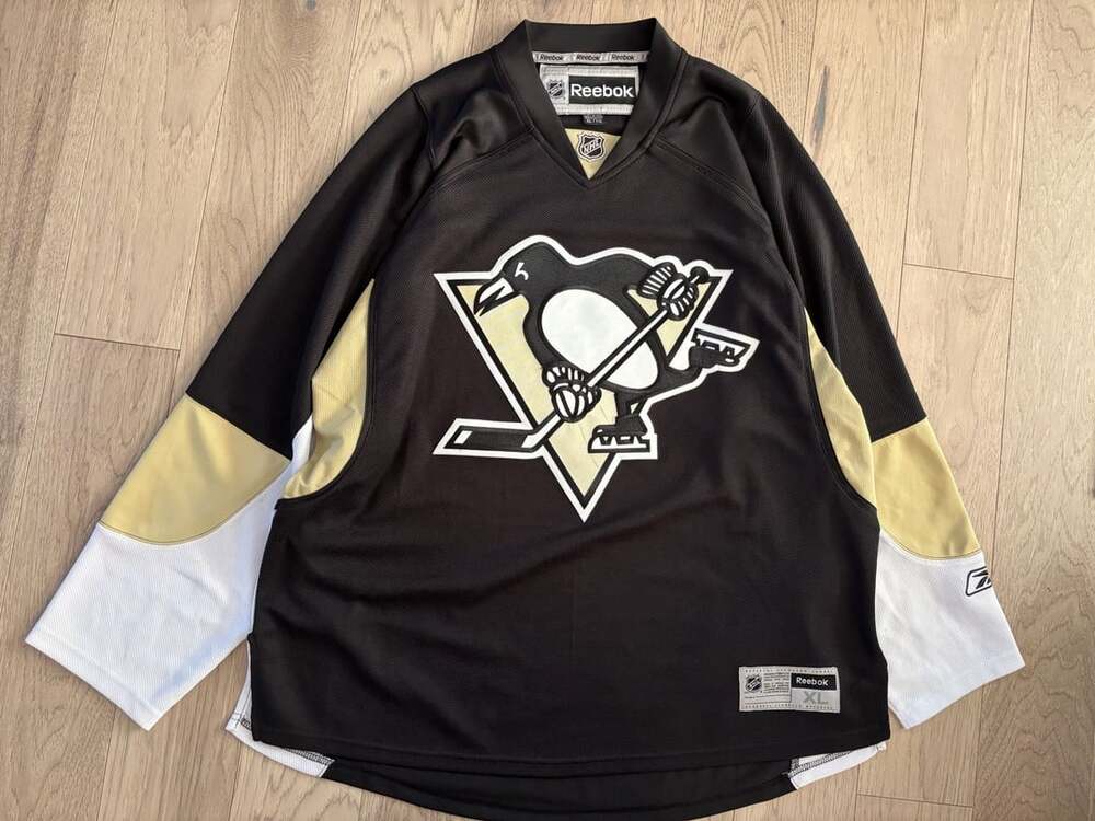 Reebok Pittsburgh Penguins Premier Jersey Size XL Black